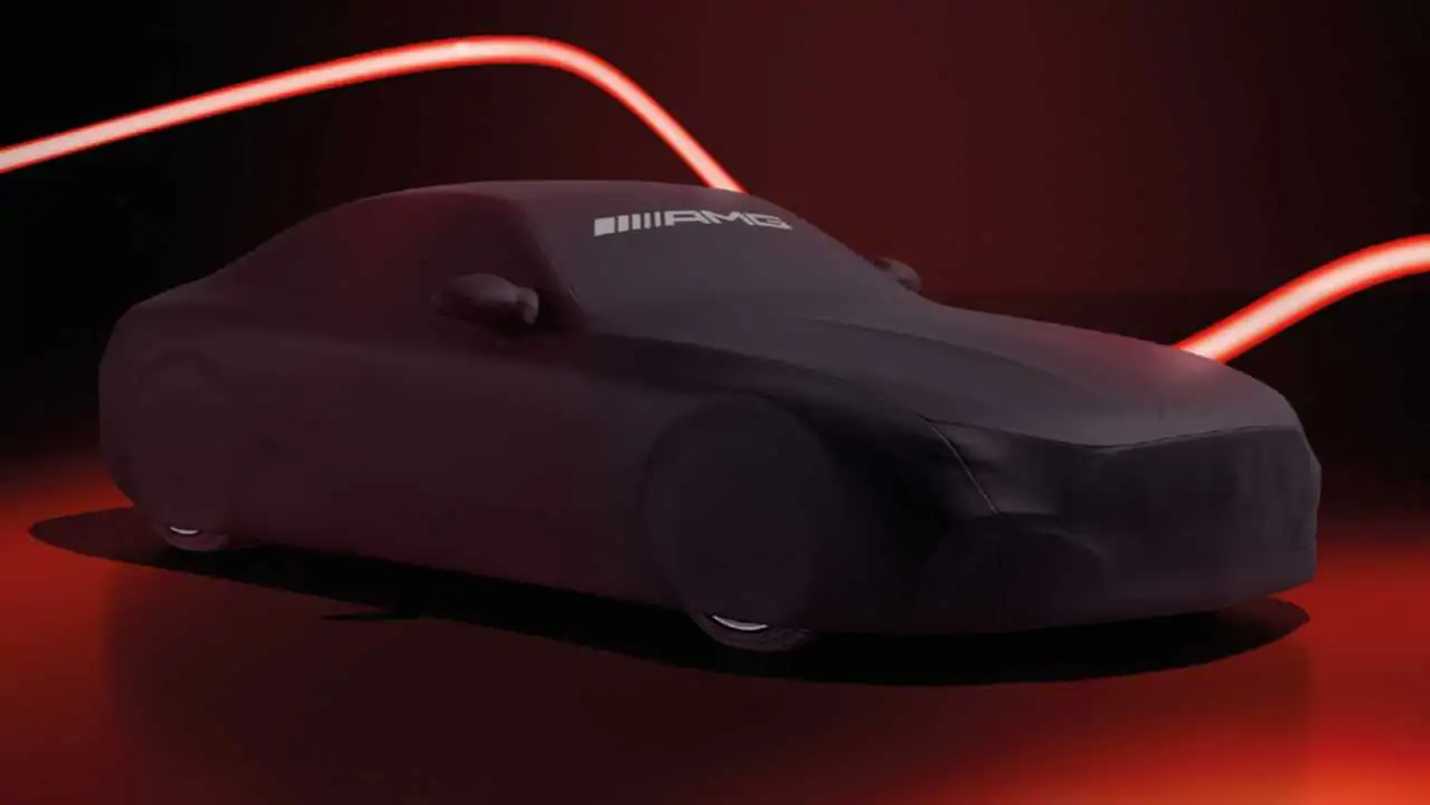 Mercedes-AMG GT 2024 года можно увидеть перед дебютом