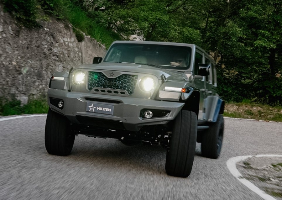 Итальянцы показали улучшенный гибрид Jeep Wrangler 4XE