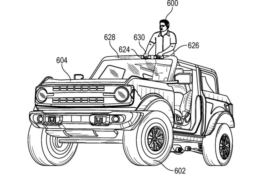 Инновации Ford: можно ли управлять Ford Bronco стоя?