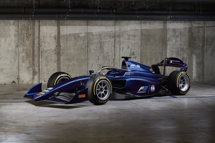 Автомобиль Формулы 2 представлен к гоночному сезону 2024 года