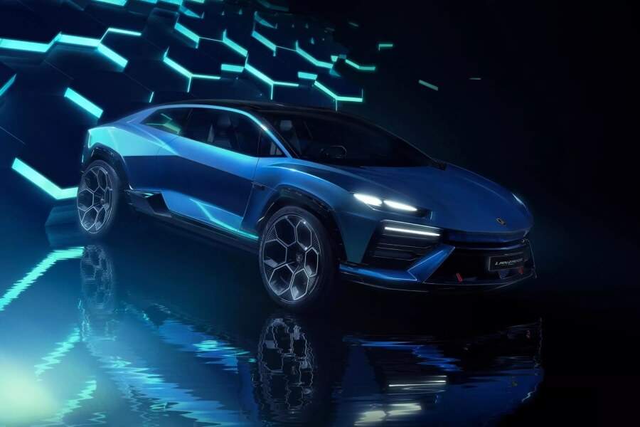 Концепт Lamborghini Lanzador анонсировал будущий электрический кроссовер марки