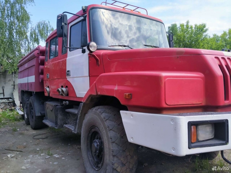 В Электростали продают редкую пожарную машину Урал-4320-48 с кабиной IVECO
