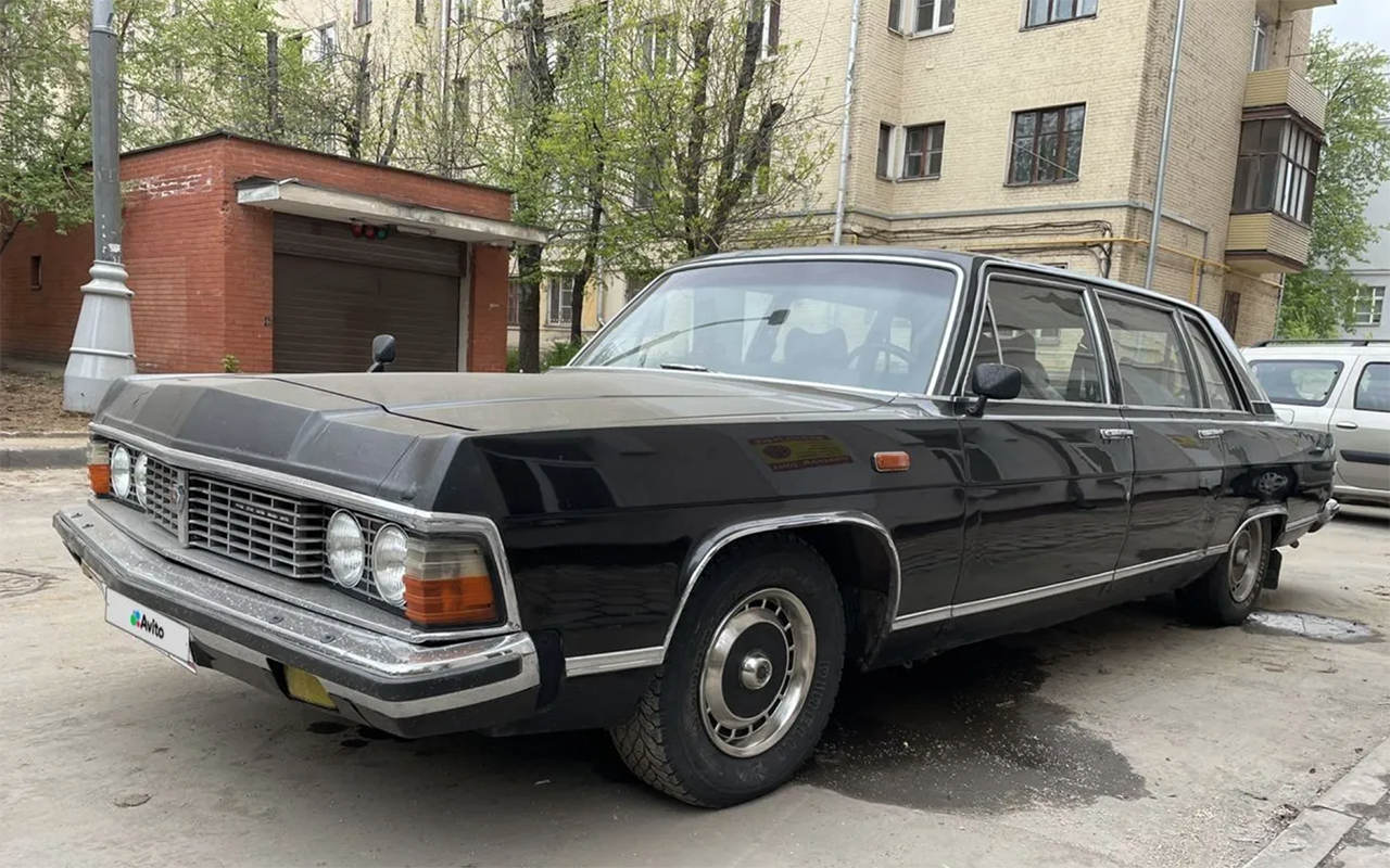 Россияне могут купить черный лимузин ГАЗ-14 «Чайка» вместо Lada Vesta NG за ту же сумму