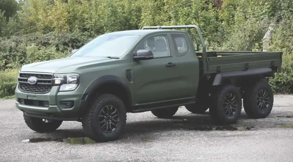 Ford Ranger HEX 6×6 2023 от Ricardo представлен официально