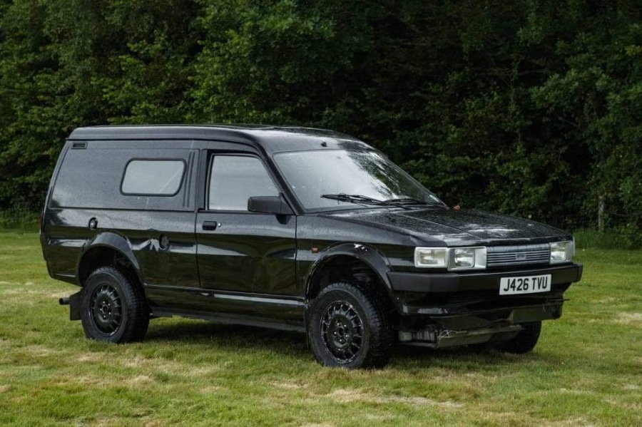 Эти невзрачные тестовые модели использовались для испытаний Land Rover Freelander.