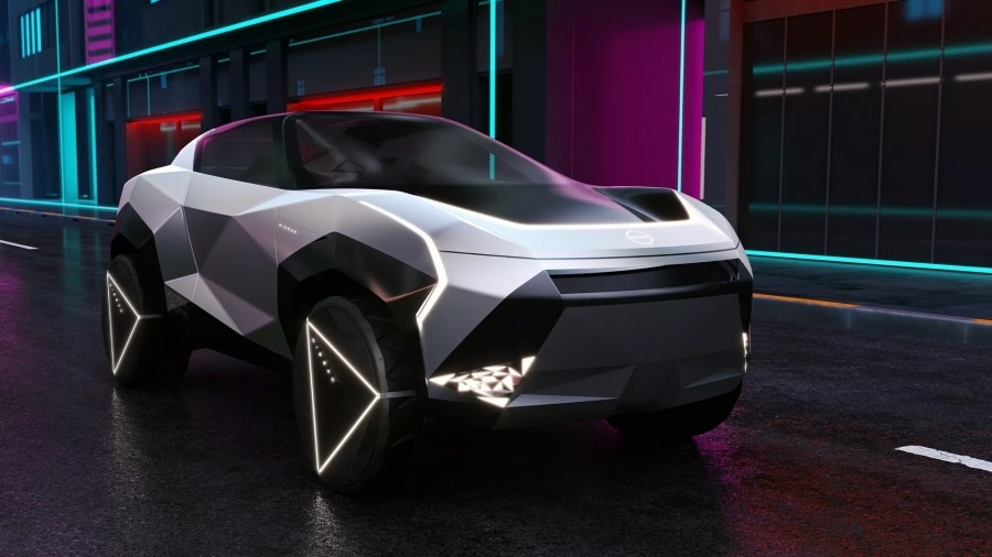 Nissan Hyper Punk Concept — компактный кроссовер для блоггеров