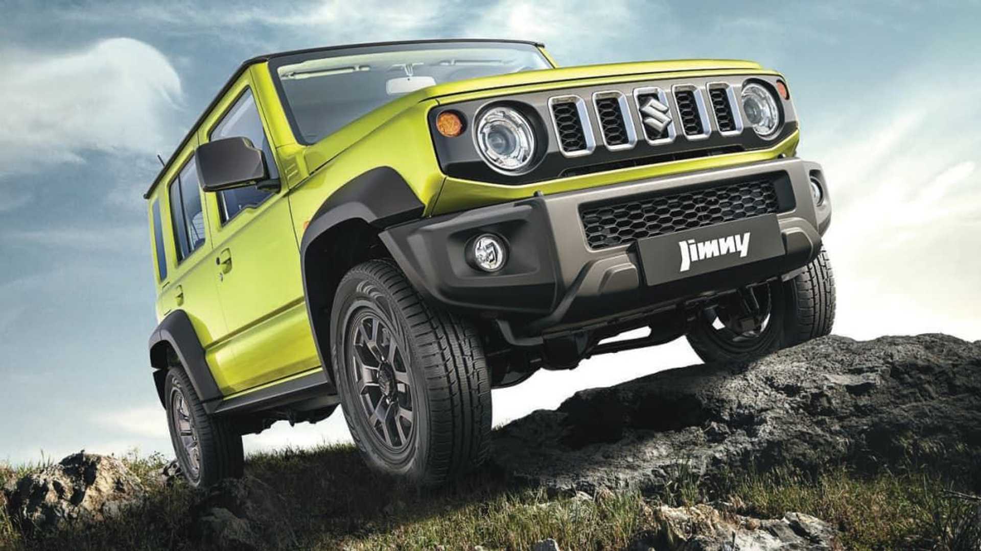 Suzuki Jimny 2024 будет доступен в 5-дверной версии в Японии