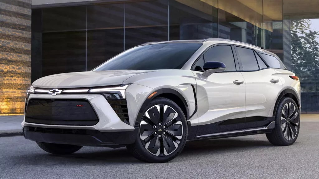 Chevrolet Blazer EV RS и 2LT 2024 готовится к старту продаж