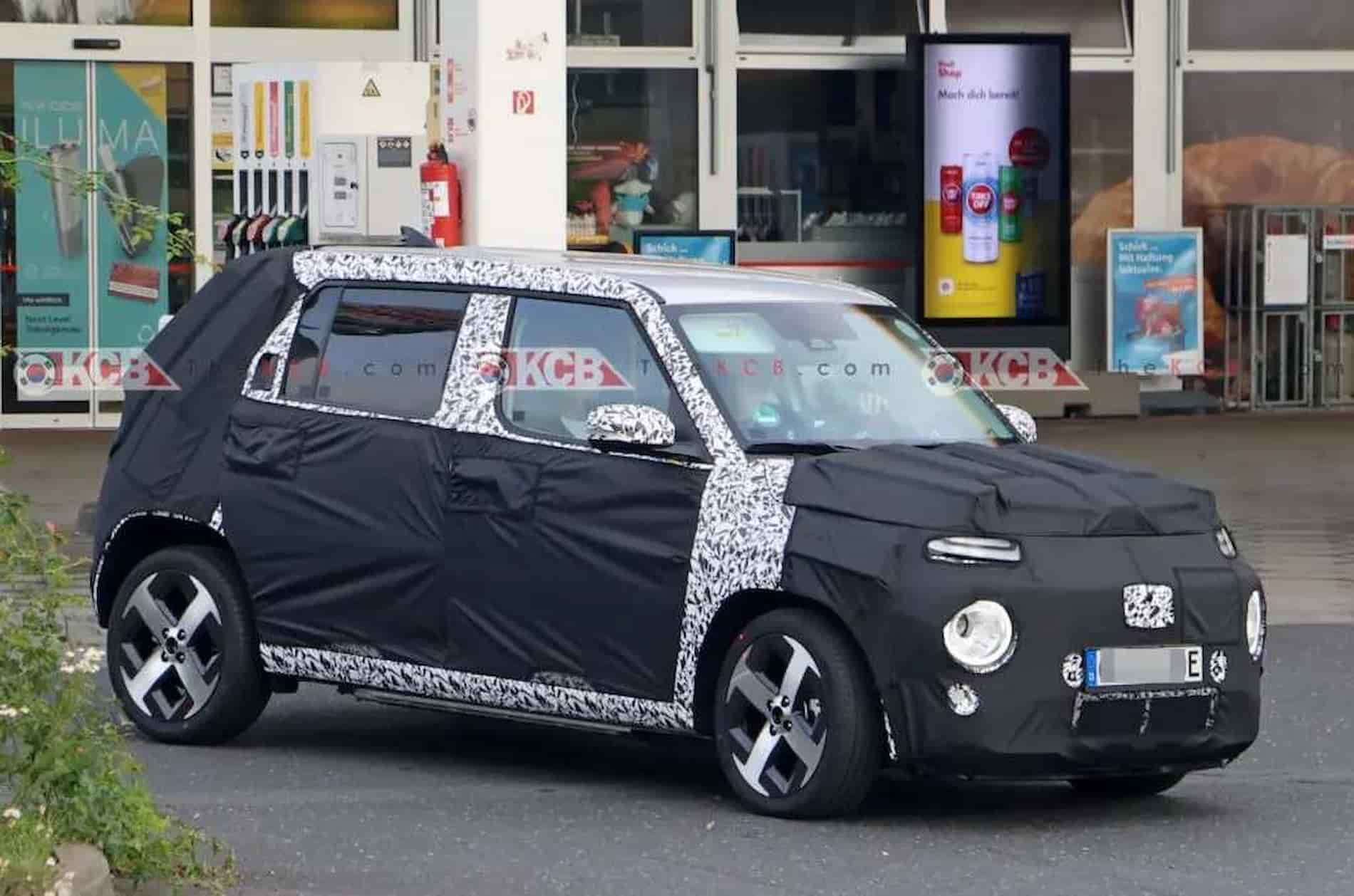 Hyundai Casper 2024 замечен на тестах в электрической версии