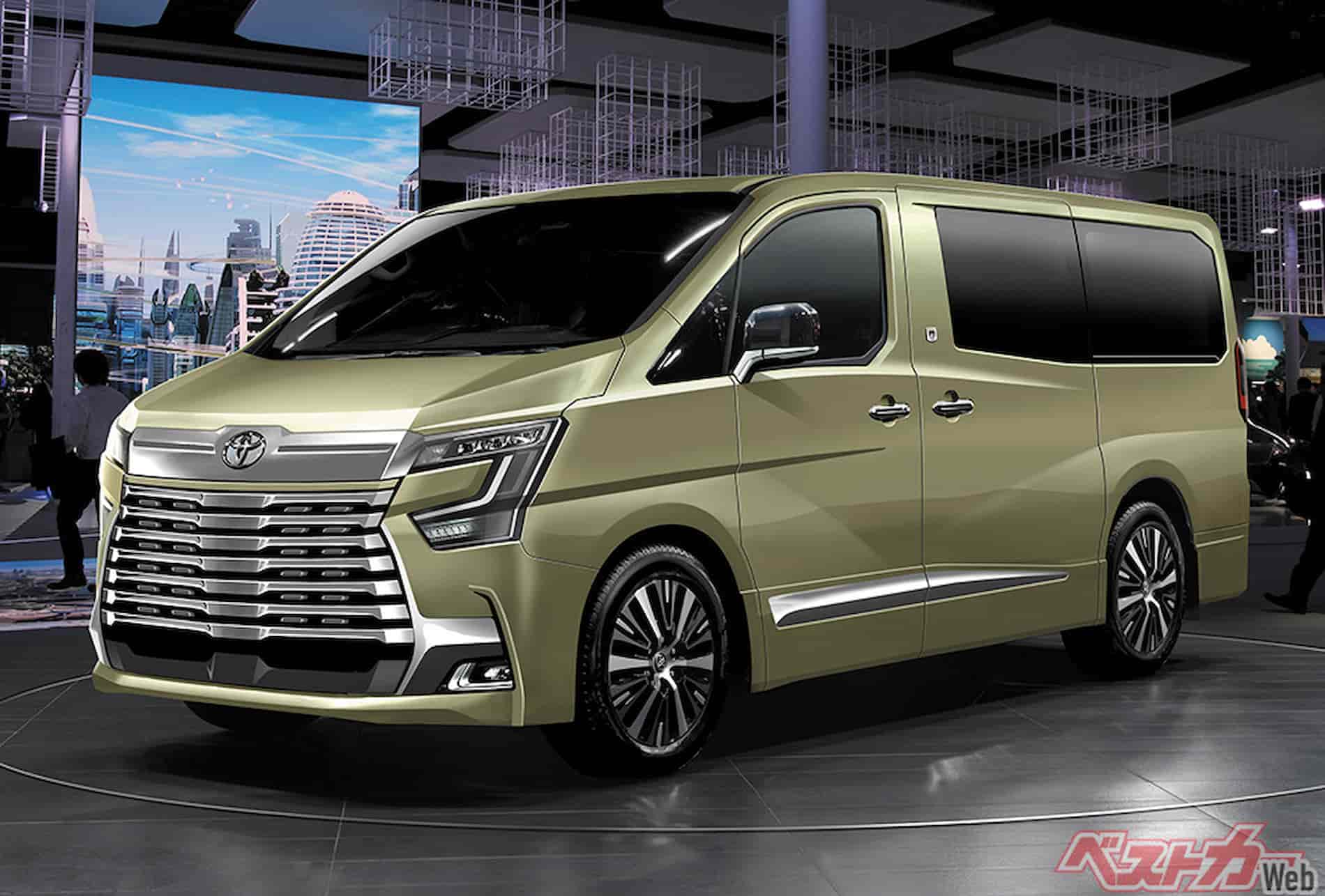 В линейке японского бренда Toyota появится еще один минивэн, изображения которого уже появились в Интернете.