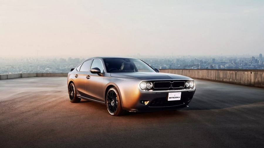 Мицуока превратил Honda Civic в точную копию Dodge Challenger