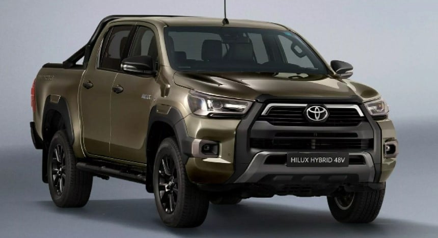 Toyota Hilux 2024 представлена ​​в гибридной версии