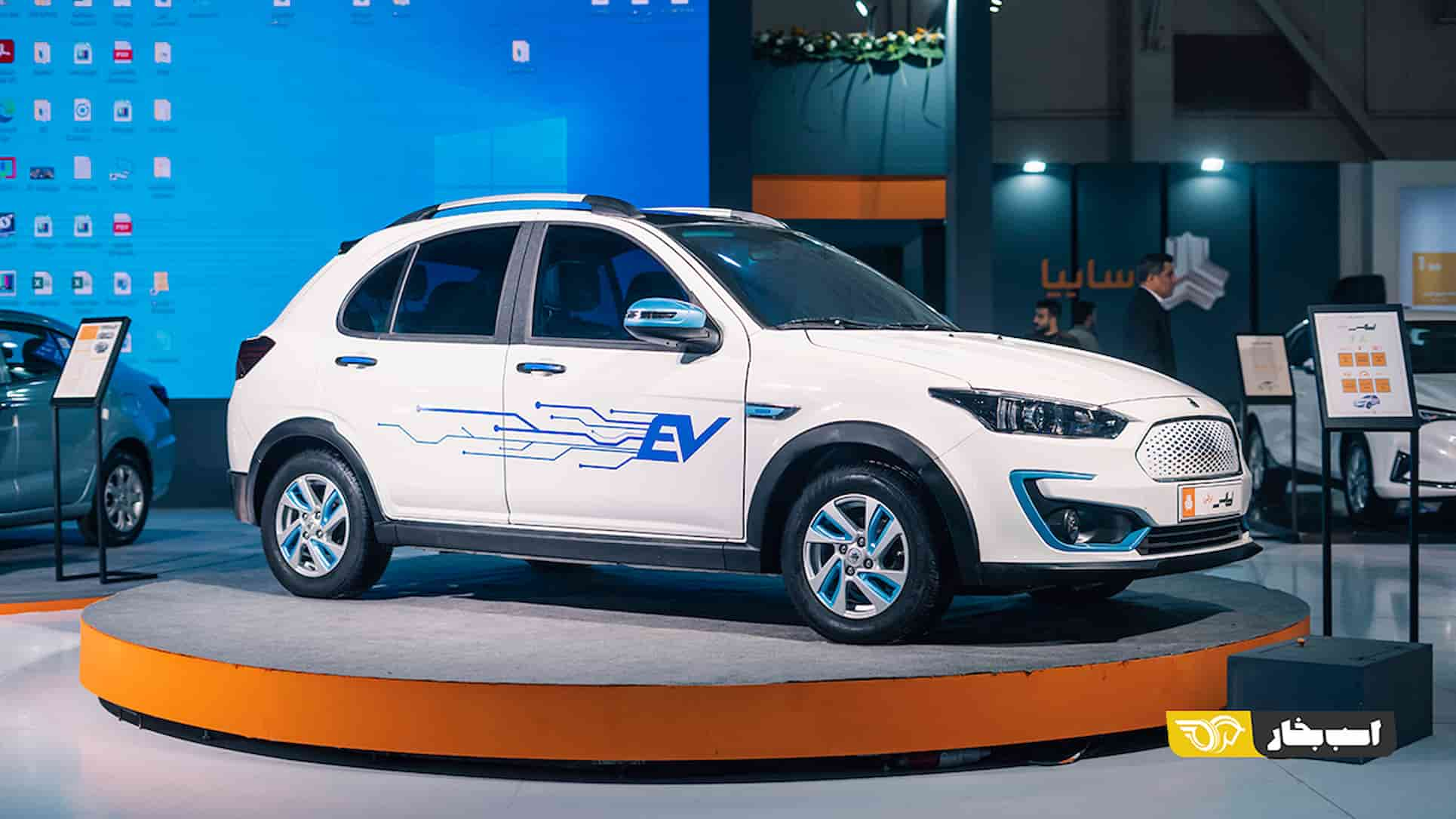 Saipa Atlas EV 2024 официально представлен в Иране