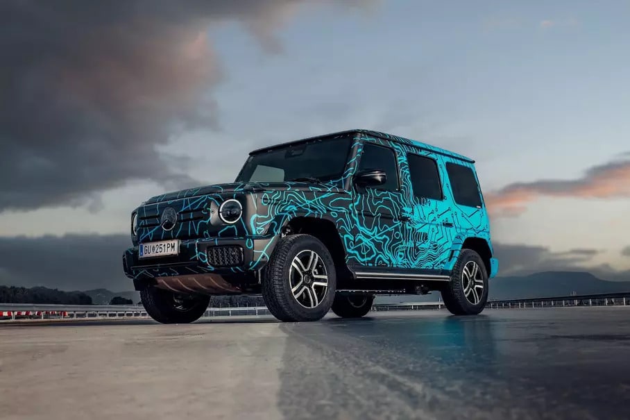 Абсолютно новый электрический Mercedes-Benz G-Class показан в движении: представлено официальное видео