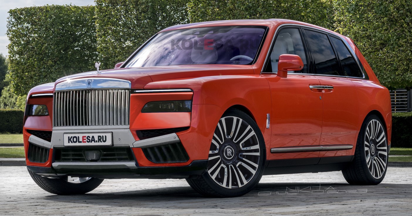 Rolls-Royce Cullinan 2024: появились рендеры обновленной версии