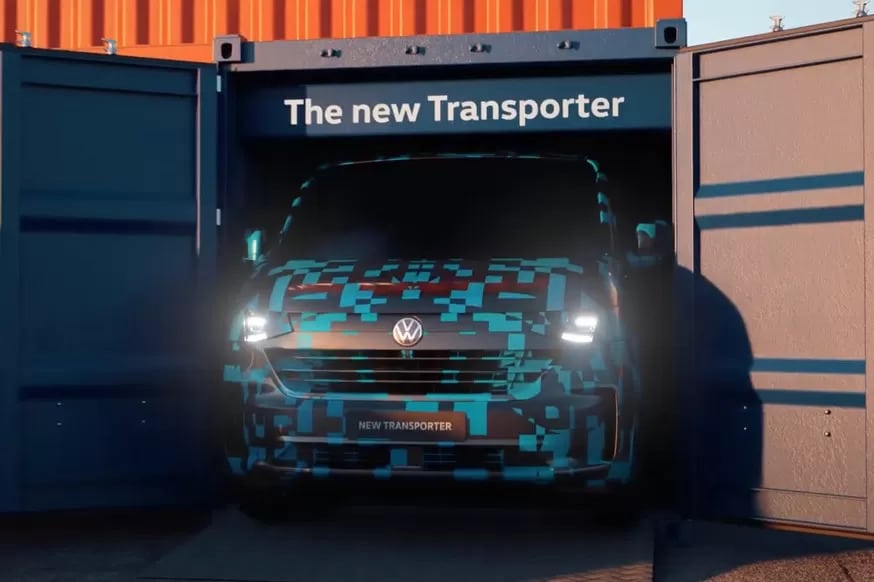 Volkswagen Transporter 2024 показан на официальном видео