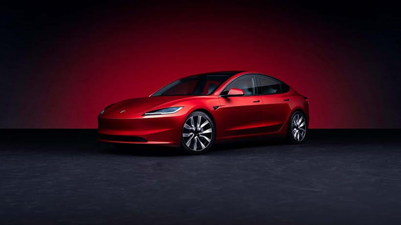 Tesla Model 3 2024 появилась на российском рынке