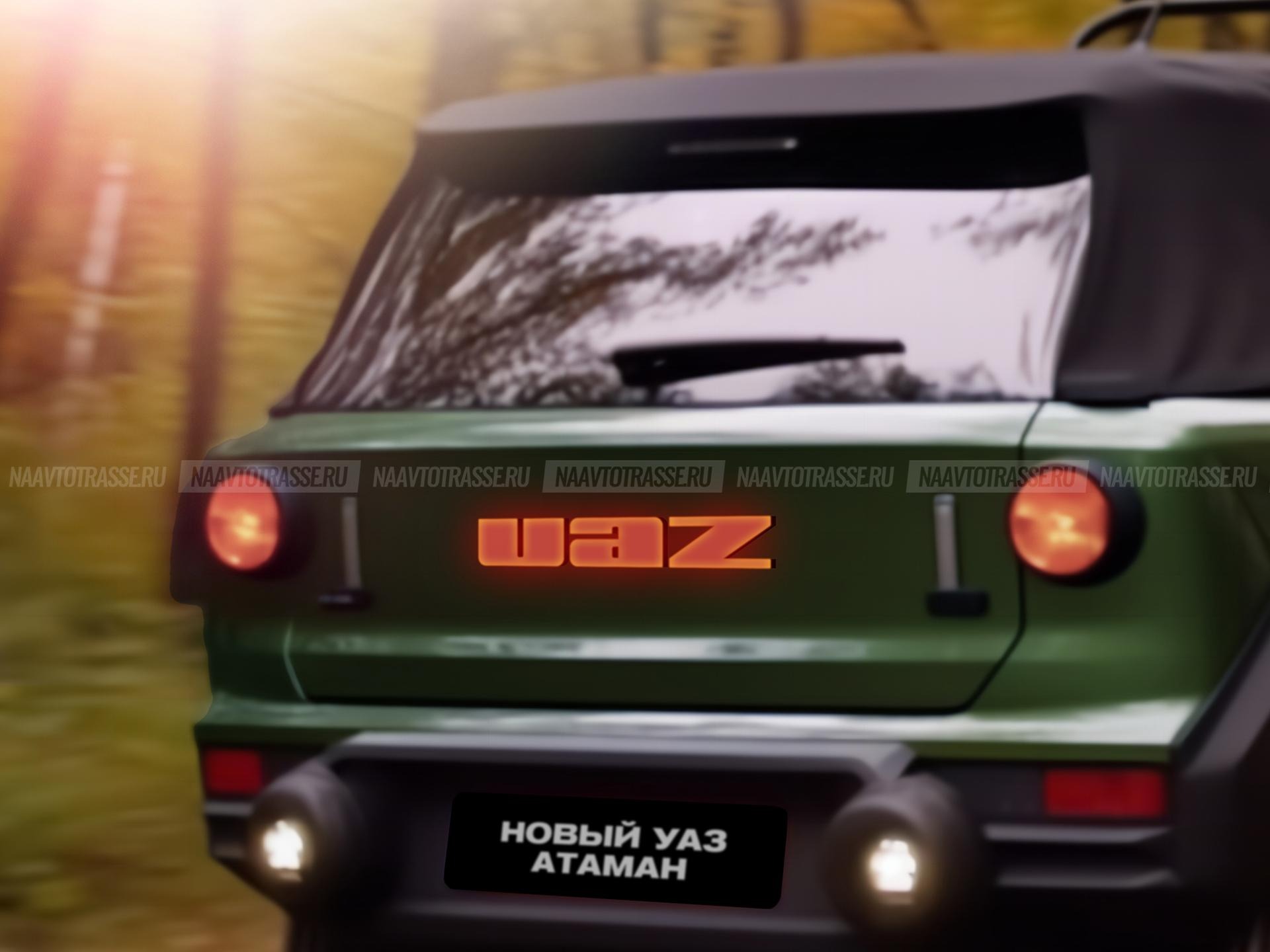 Прототип первого российского кроссовера УАЗ-4213 «Атамань» дебютировал в Интернете