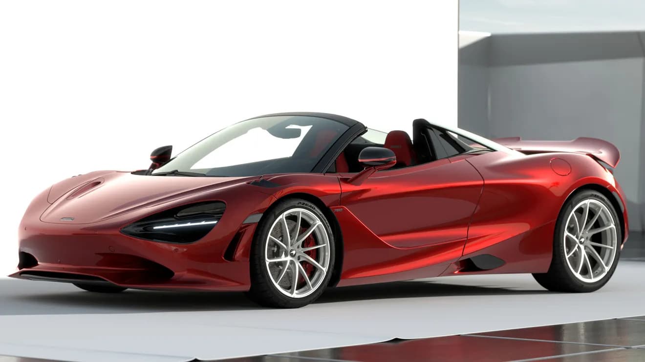 McLaren 750S 2025 года предлагается с новыми пакетами опций