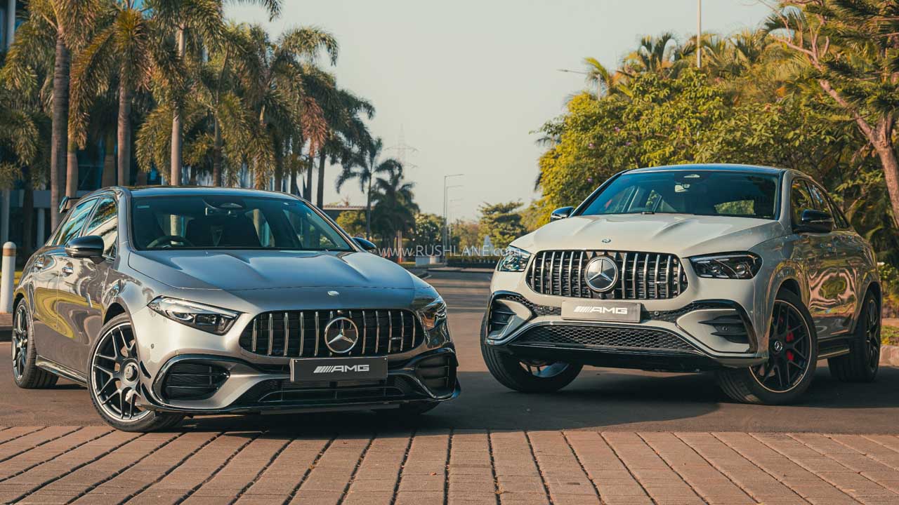 Mercedes-AMG A45 S и GLE Coupe представлены в Индии: цены и характеристики