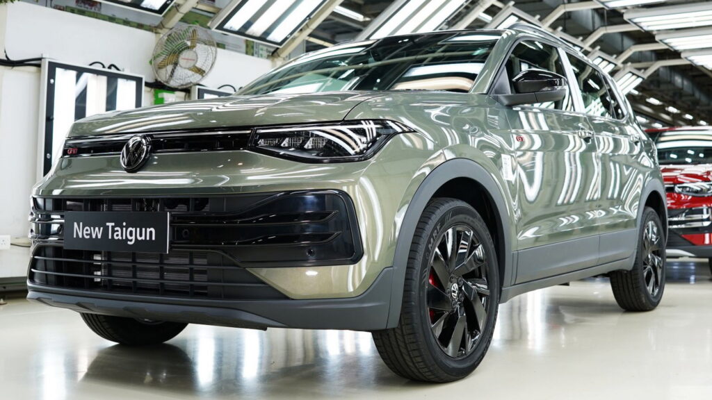 Обновленный Volkswagen Taigun: новый автомат и дизайн от китайского Tharu